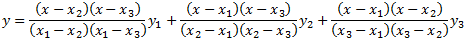 Funkcja kwadratowa - współczynniki